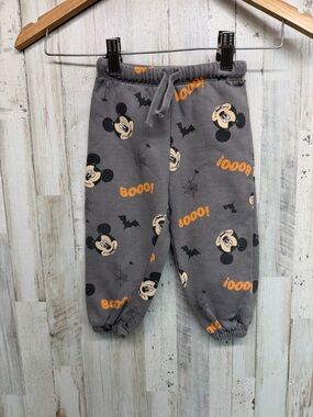 H&M Disney Mickey Mouse Halloween Sweatpants Size 18 Months Fall